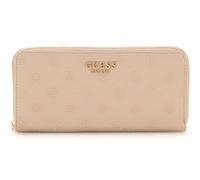 GUESS Phoebe SLG Large Zip Around Wallet L Simply Taupe Logo