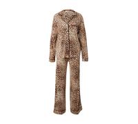 GUESS Pigiama 'SASHA' beige / marrone chiaro / nero Donna GUESS M beige / marrone chiaro / nero