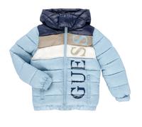 Guess Piumino HOODED PADDED LS PUFFER W/ZIP in Blu 14 ans