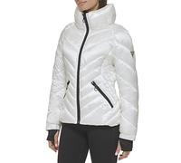 GUESS Piumino leggero da donna, bianco, M, bianco, Medium