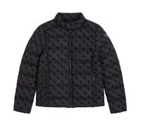 Guess Piumino NYLON LS PUFFER JACKET in Nero 10 ans