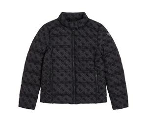 Guess Piumino NYLON LS PUFFER JACKET in Nero 8 ans