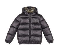 Guess Piumino POLYESTER HOODED LS PUFFER JACKET in Nero 10 ans