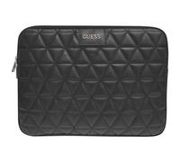 Guess, Pochette da computer portatile 13'' Quilted tasca posteriore a zip, Nero