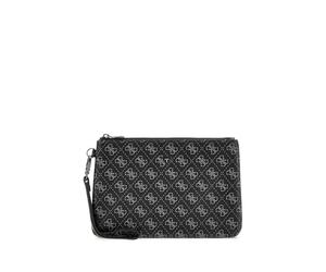 GUESS Pochette Medium Pouch Hull PMHULOP5238 Nero Nero