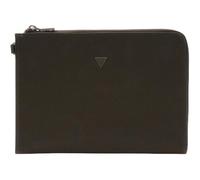 GUESS pochette Milano Clutch Brown Shitake marrone