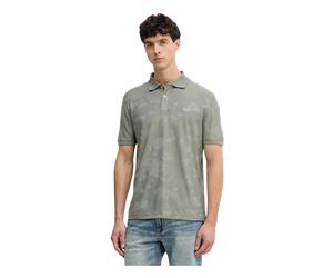 Guess - Polo Marciano Jacquard - - Tops - Uomo - Verde - XL