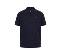 Guess Polo Uomo Ragazzo Mezza Zip Logo Tessuto Tecnico Mezza Manica