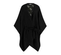 GUESS Poncho/Cardigan con Cintura, Nero