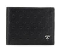 GUESS porta carte di credito Torino Bifold No Coin Wallet Black nero