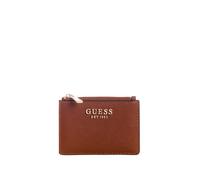 GUESS portacarte Amorette SLG Credit Card Case Cognac marrone