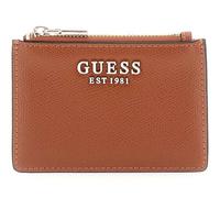 GUESS portacarte Amorette SLG Credit Card Case Cognac marrone