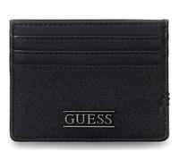 GUESS portacarte Boston Card Holder Dark Black