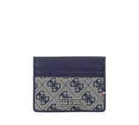 GUESS portacarte Boston Card Holder Sand Blue blu scuro