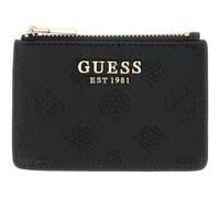 GUESS portacarte Ella Logo SLG Credit Card Case Black Logo nero
