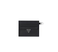 Guess - Portacarte in Pelle Monaco - - Accessories - Uomo - Nero - ONE SIZE