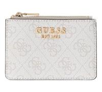 GUESS portacarte Laurel II SLG Card Case Bone Logo avorio