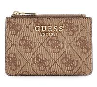GUESS portacarte Laurel II SLG Card Case Latte Logo