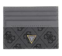 GUESS Pelle portacarte Milano Card Holder Black/Antracite grigio