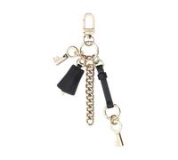 Guess - Portachiavi con moschettone e ciondolo - - Accessories - Donna - Nero - ONE SIZE