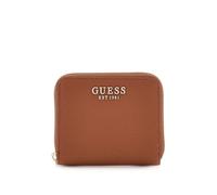 GUESS portafoglio Gregoria SLG Small Zip Around Wallet Cognac marrone