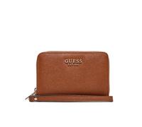 GUESS portafoglio Amorette SLG Double Zip Wallet Cognac marrone