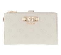 GUESS portafoglio Anise SLG Double Zip Organizer Stone Logo