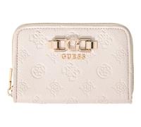 GUESS portafoglio Anise SLG Zip Around Wallet Stone Logo avorio