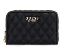 GUESS portafoglio Atabey SLG Medium Zip Around Wallet Black nero