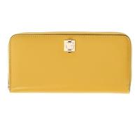 GUESS portafoglio Audrey Logo SLG Zip Around Wallet Honey senape