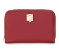 GUESS portafoglio Audrey SLG Zip Around Wallet Dark Cherry rosso