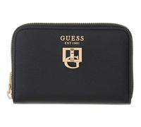 GUESS portafoglio Bianca SLG Zip Around Wallet Black nero