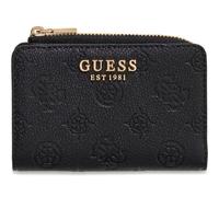 GUESS portafoglio Blake SLG Zip Around Card Case Black Logo nero