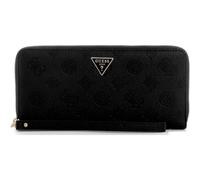 GUESS portafoglio Blake SLG Zip Around Wallet Black Logo nero