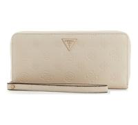 GUESS portafoglio Blake SLG Zip Around Wallet Bone Logo beige