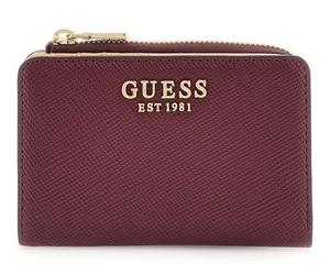 GUESS portafoglio Bolena SLG Zip Around Card Case Wine bordeaux