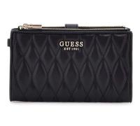 GUESS portafoglio borsa da polso Valla Zip Around Organizer Black nero