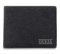 GUESS portafoglio Boston Bifold Wallet Dark Black nero