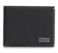 GUESS Pelle portafoglio Boston Bifold Wallet Black nero