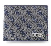 GUESS portafoglio Boston Bifold Wallet M Sand Blue