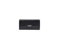 GUESS Portafoglio Donna Brooke SLG, Nero, Similpelle, 19.5 x 9 x 4 cm, con 22 Vani Portacarte e Portamonete Esterno