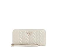 GUESS portafoglio Cheryl SLG Zip Around Wallet Stone avorio