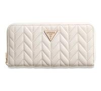 GUESS portafoglio Cheryl SLG Zip Around Wallet Stone avorio