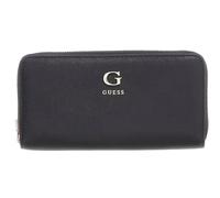 GUESS portafoglio Coleen SLG Zip Around Wallet Black nero