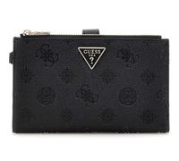 GUESS portafoglio Cresidia II SLG Double Zip Organizer Black nero