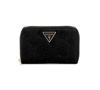 Guess Portafoglio Cresidia II SLG Zip Around Logo Nero Taglia Unica
