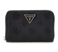 GUESS portafoglio Cresidia II SLG Zip Around Wallet Black Logo nero