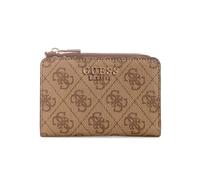 GUESS Portafoglio da donna Laurel II con cerniera, Logo Latte, taglia unica