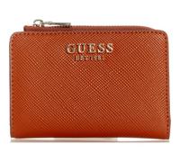 GUESS portafoglio Danielle SLG Zip Around Card Case Ginger arancione