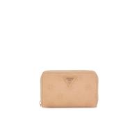GUESS Cresidia SLG Zip Around Wallet M Beige